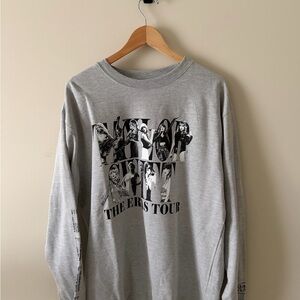 Taylor Swift The Eras Tour Gray Shirt